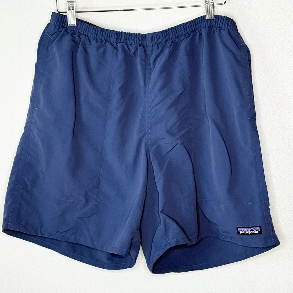 Patagonia Navy Blue Swim Trunks - Men’s US L